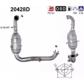 Катализатор AS 20428D 8ZLQN D0 Ford Focus 2 Седан 1.6 TDCi 109 л.с. 2005 – 2012 JBEDB