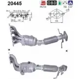 Катализатор AS 20445 OF5EN Ford Focus 2 Седан 1.4 80 л.с. 2005 – 2012 SUZ R5