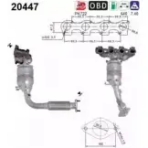 Катализатор AS Ford KA 20447 6Y08LNV 51R 1YJ