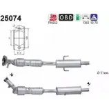 Катализатор AS 25074 T DOA8 396QX Mazda 6