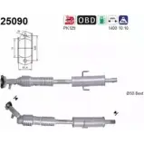 Катализатор AS Mazda 6 (GG) 1 Седан AFBOB 25090 56 KDTB2