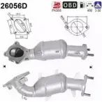 Катализатор AS 26056D 7 ZU11R Mitsubishi Pajero 4 (V80) 2006 – 2020 838NR