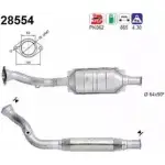 Катализатор AS 28554 Peugeot 405 R 4ATK FUAQW1