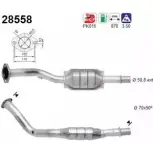 Катализатор AS 9 ZGBVM4 Peugeot 306 1 (7B, N3, N5) Седан 2.0 132 л.с. 1997 – 2001 DPB5AJB 28558