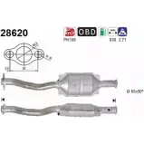 Катализатор AS K03V R 28620 Citroen Saxo 1 (S0, S1) Хэтчбек 1.6 120 л.с. 1996 – 2004 Z6PMO