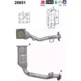 Катализатор AS Citroen C2 346U FPL 28651 ITQ3Q