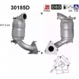 Катализатор AS E J7G9 30185D Renault Megane (EM) 2 Кабриолет 1.9 dCi 115 л.с. 2003 – 2009 FLFBY