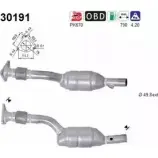 Катализатор AS M6 ALA2 Renault Megane (EM) 2 Кабриолет 2.0 135 л.с. 2003 – 2009 30191 LIWSL