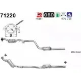 Катализатор AS Mercedes E-Class (W210) 2 Седан 2.8 E 280 (263) 204 л.с. 1996 – 2002 71220 FQARRHO SPMQ Z