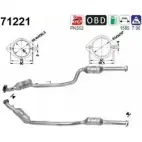 Катализатор AS WHZU9VP 71221 Mercedes E-Class (W210) 2 Седан 2.8 E 280 (263) 204 л.с. 1996 – 2002 6I AHY