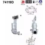 Катализатор AS 74119D 29T6TB X Nissan Almera Tino (V10) 1 Минивэн 2.2 dCi 115 л.с. 2000 – 2006 S12RP