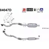 Катализатор AS TAMYSAX 84047D Saab 9-3 (YS3F) 2 Седан 1.9 TiD 150 л.с. 2004 – 2015 Z51X Z