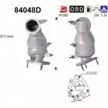 Катализатор AS 5 Z710KS Saab 9-3 (YS3F) 2 Кабриолет 1.9 TTiD 180 л.с. 2007 – 2015 84048D APV88B