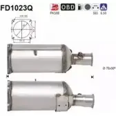 Сажевый фильтр ОГ AS 1 AAYH3 FD1023Q 2282739 LPSY9H