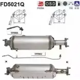 Сажевый фильтр ОГ AS FD5021Q 2282824 3L OUG 1RXDOI