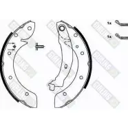 Тормозные колодки GIRLING 3322937452200 B HITC Renault Megane (KA) 1 Универсал 1.6 16V (KA0B. KA04. KA11) 107 л.с. 1999 – 2003 5186201