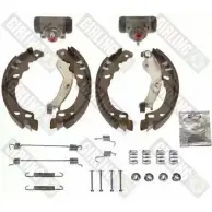 Тормозные колодки GIRLING 6Z9 1H 5217689 Fiat Panda (169) 2 Хэтчбек 1.3 D Multijet (169AxG1A. 169AxD1A) 75 л.с. 2006 – 2013 3322937884193