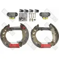 Тормозные колодки GIRLING Q8 1U1 3322937453177 5316761 Ford Fiesta 4 (DX, JA, JB) Хэтчбек 1.4 i 16V 90 л.с. 1996 – 2002