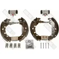 Тормозные колодки GIRLING Ford Fiesta 4 (DX, JA, JB) Хэтчбек 1.0 i 65 л.с. 1999 – 2002 5316936 3322937788439 036 OM8
