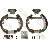Тормозные колодки GIRLING X O6DP2 Ford Focus 2 Кабриолет 1.6 100 л.с. 2006 – 2010 3322937516155 5316959