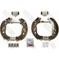 Тормозные колодки GIRLING Ford Focus 2 Хэтчбек 1.6 TDCi 100 л.с. 2004 – 2012 WIVA 0V6 5316986 3322937788453
