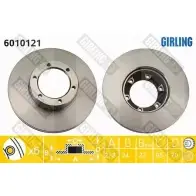 Тормозной диск GIRLING LW6 Y6 6010121 3322937454228 2289774