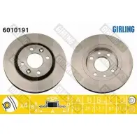 Тормозной диск GIRLING P2RE X6 2289781 6010191 3322937453443