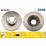 Тормозной диск GIRLING 3322937454617 6016391 M8J2EK J 2289903