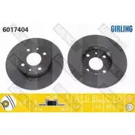 Тормозной диск GIRLING LY ERP 6017404 2289952 3322937455164