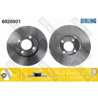 Тормозной диск GIRLING 6018054 2289972 3322937454778 M35MA XT