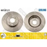 Тормозной диск GIRLING 2289976 6018121 3322937454808 K 53QZ