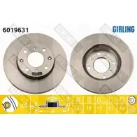 Тормозной диск GIRLING 6019631 3322937456741 WA XCV 2290007