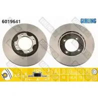 Тормозной диск GIRLING LE5K 9 3322937456758 2290008 6019641