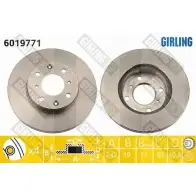 Тормозной диск GIRLING JRRHX Y5 3322937456789 2290016 6019771