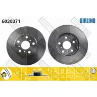 Тормозной диск GIRLING WJQZR E 3322937460885 2290214 6030371
