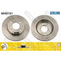 Тормозной диск GIRLING 3322937460748 2290242 X18Q0B N 6040191