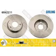 Тормозной диск GIRLING 6042211 3322937457892 2290397 0GR O0JT