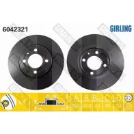 Тормозной диск GIRLING 2290410 56A KMJA 6042321 3322937458837