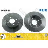 Тормозной диск GIRLING 3322937457779 Nissan Pulsar (N15) 5 1995 – 2000 6042541 I2BY 5K