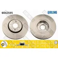 Тормозной диск GIRLING 2290433 3322937457816 0 FR5FKZ 6042595