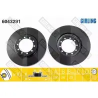 Тормозной диск GIRLING J59 NTU 6043291 3322937461585 2290495