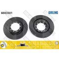 Тормозной диск GIRLING 6043301 3322937461592 J6PLL I Renault Master 2 (FD, JD, ED) 1997 – 2010