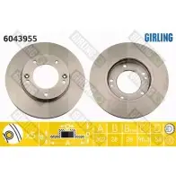 Тормозной диск GIRLING DRCI G 3322937944514 6043955 2290555
