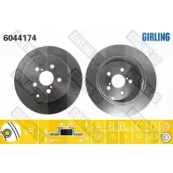 Тормозной диск GIRLING 3322937462322 LACIY9 G 2290572 6044174