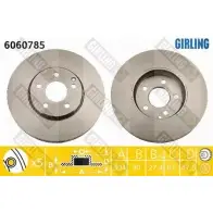 Тормозной диск GIRLING Mercedes E-Class (S211) 3 Универсал 3.2 E 320 T 4 matic (2182) 224 л.с. 2003 – 2009 6060785 CLKV Z 3322938020033