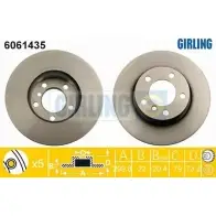 Тормозной диск GIRLING 6061435 3322938171643 2290947 4Q6 UE