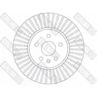 Тормозной диск GIRLING 6066291 Opel Mokka (X) 1 Кроссовер 1.6 CDTI 4x4 (_76) 110 л.с. 2018 – 2025 AWAR E 3322938270483