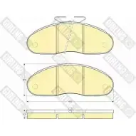 Тормозные колодки дисковые, комплект GIRLING 20947 2070 6 2291541 6108273