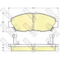 Тормозные колодки дисковые, комплект GIRLING 2291572 21 497 6108949 21498