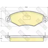 Тормозные колодки дисковые, комплект GIRLING 219 80 2291916 HWYV2K 6113614